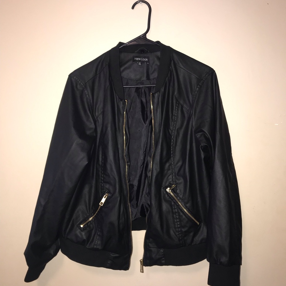 Cute leather jacket